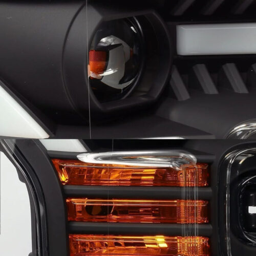 Alternative view of AlphaRex 15-17 Ford F150 / 17-20 Ford F150 Raptor LUXX-Series LED Projector Headlights Black