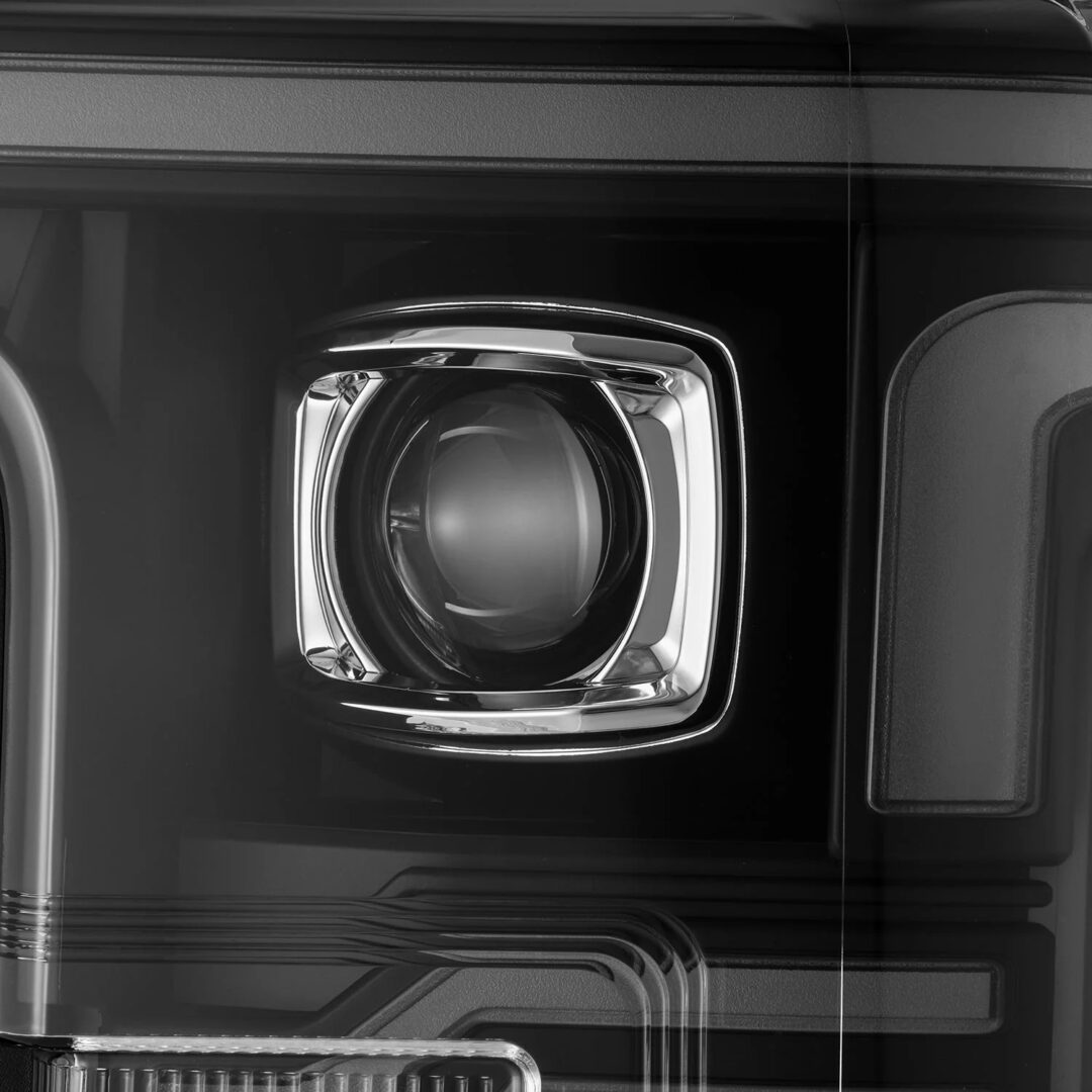 AlphaRex 17-19 Ford Super Duty MKII LUXX-Series LED Projector Headlights Black (ETA mid Nov) (9)