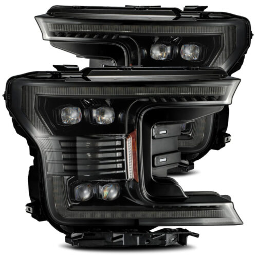 AlphaRex 18-20 Ford F150 NOVA-Series LED Projector Headlights Alpha-Black