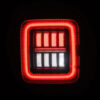 AlphaRex 18-25 Jeep Wrangler JL NOVA-Series Prismatic LED Tail Lights Black-Red (13)