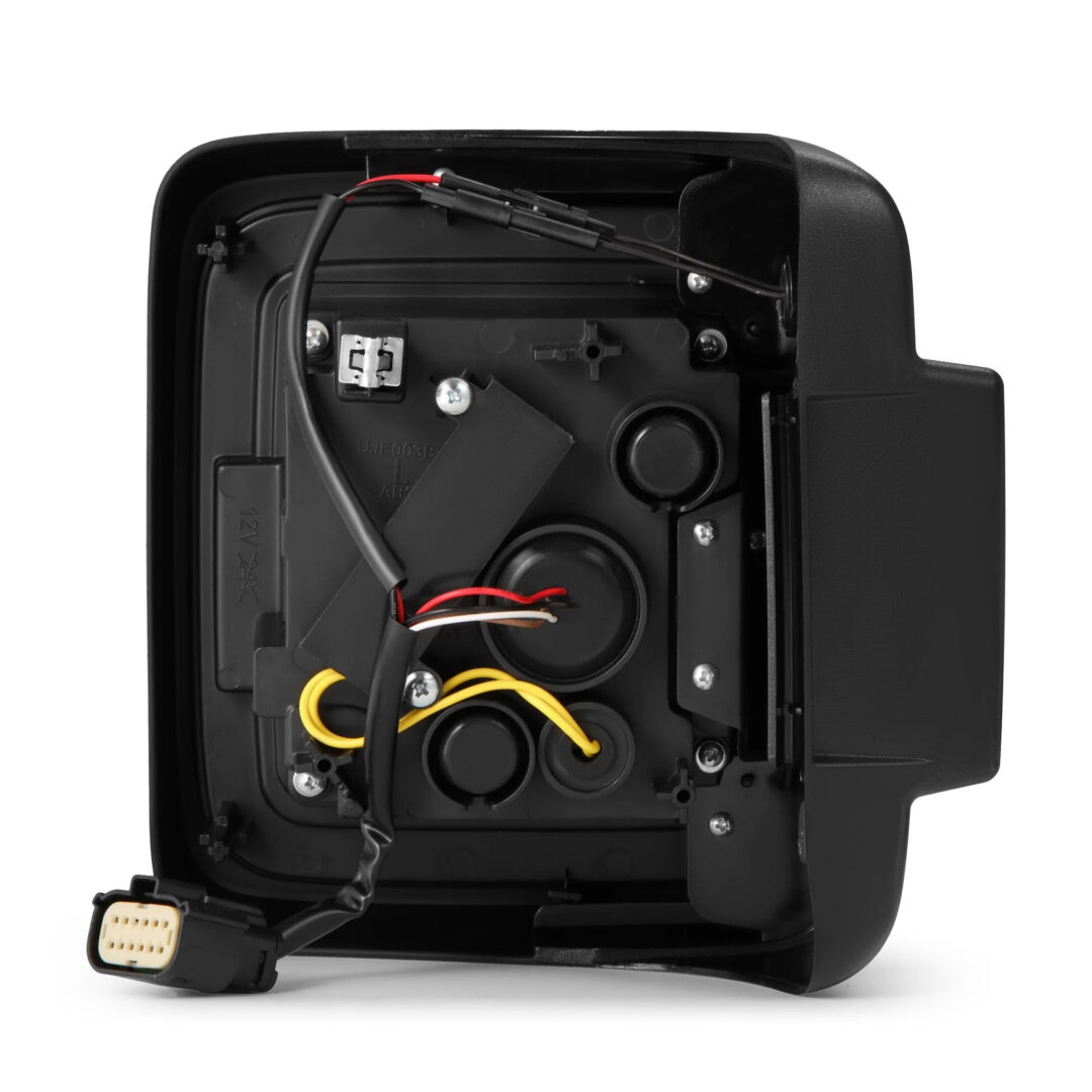 AlphaRex 18-25 Jeep Wrangler JL NOVA-Series Prismatic LED Tail Lights Black-Red (19)