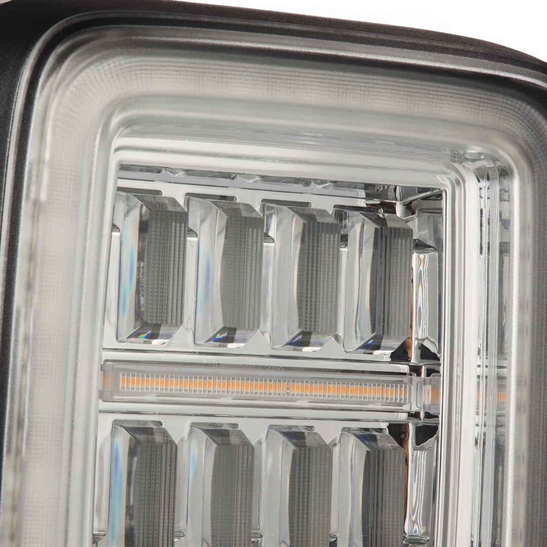 AlphaRex 18-25 Jeep Wrangler JL NOVA-Series Prismatic LED Tail Lights Clear (12)