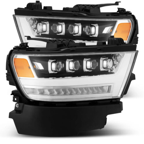 AlphaRex 19-24 Ram 1500 NOVA-Series LED Projector Headlights Chrome