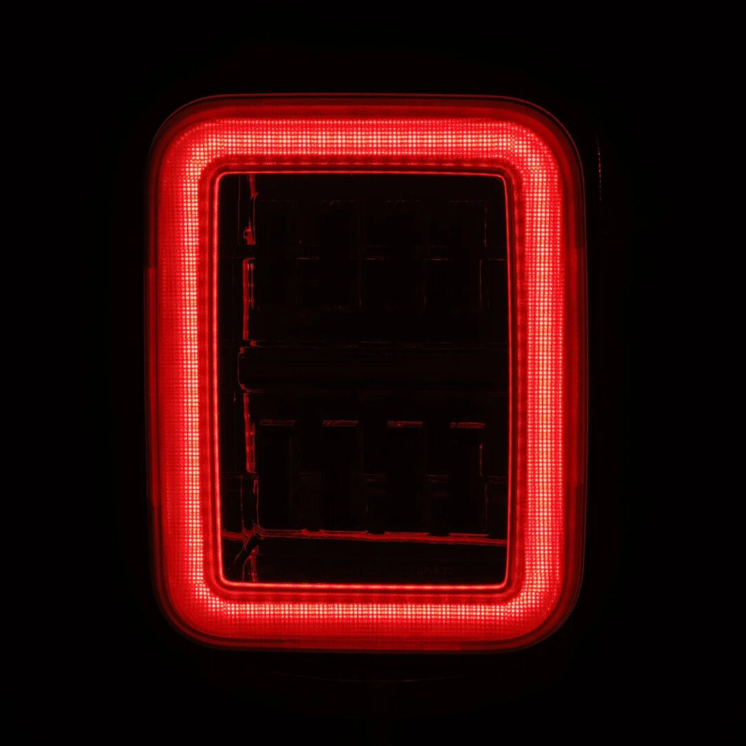 AlphaRex 19-25 Jeep Gladiator JT NOVA-Series Prismatic LED Tail Lights Chrome (8)