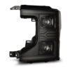 AlphaRex 20-22 Ford Super Duty LUXX-Series LED Projector Headlights Alpha-Black (7)