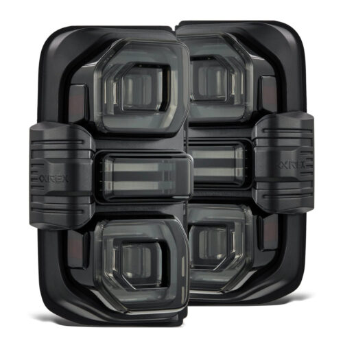 AlphaRex 21-25 Ford Bronco NOVA-Series Prismatic LED Tail Lights Alpha-Black