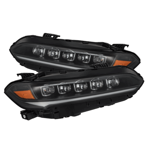 AlphaRex 22-25 Honda Civic NOVA-Series LED Projector Headlights Black
