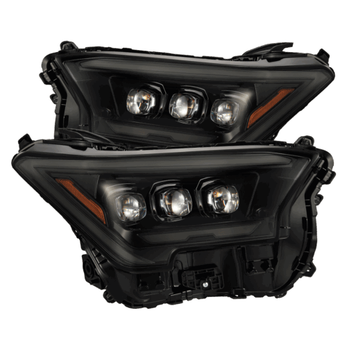 AlphaRex 24-25 Toyota Tacoma / 25-up 4Runner NOVA-Series LED Projector Headlights Alpha-Black