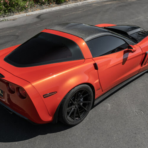 Alternative view of EOS 2005-13 Corvette C6 CARBON FIBER Top Targa Roof Panel