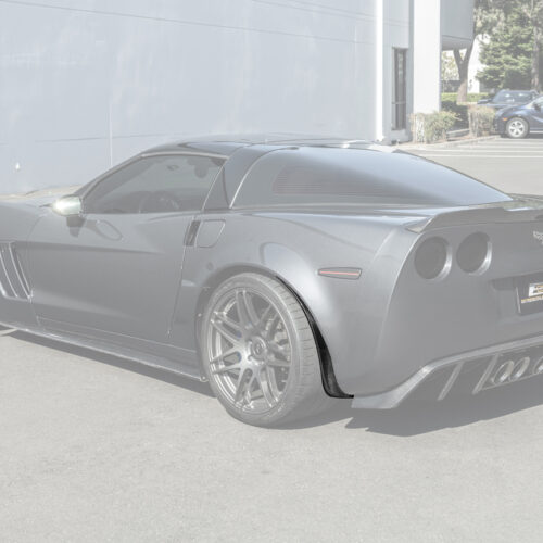 EOS 2005-13 Corvette C6 Z06 ZR1 Splash Guard Mud Flaps