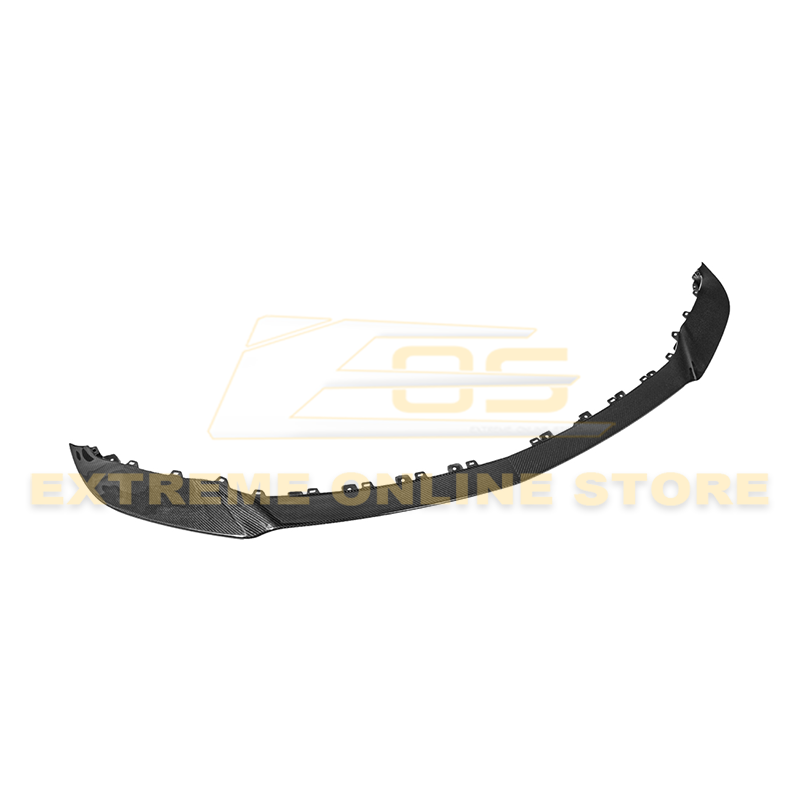 EOS 2020-Up Cadillac CT5-V Blackwing Sedan Front Lip Splitter-Carbon Fiber (1)
