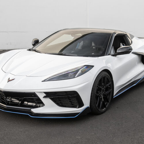 Alternative view of EOS 2020-Up Corvette C8 | Z06 Fascia Panel Grille Insert Cover