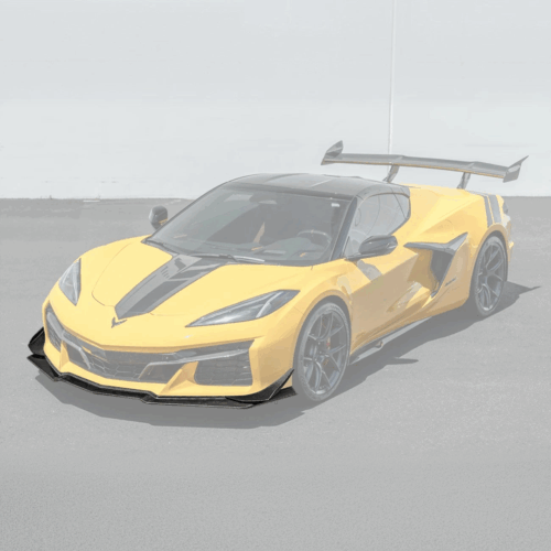 EOS 2023-Up Corvette C8 Z06 Z07 Extended Package Front Lip & Canards