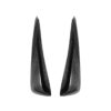 EOS Chevrolet Corvette C5 Extended Rear Splash Guards Mud Flaps Carbon Fiber (1)