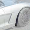 EOS Chevrolet Corvette C6 Base Front Guards Mud Flaps Front Matte Black (14)