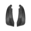 EOS Chevrolet Corvette C6 Base Front & Rear Splash Guards Mud Flaps Front Carbon Fiber (2)