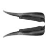 EOS Chevrolet Corvette C6 Base Front & Rear Splash Guards Mud Flaps Front Carbon Fiber (7)