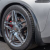 EOS Chevrolet Corvette C6 Base Rear Splash Guards Mud Flaps Rear Carbon Fiber (17)
