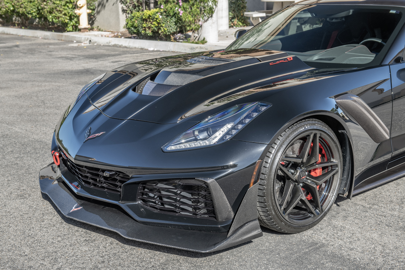 EOS Chevrolet Corvette C7 ZR1 Front Splitter Carbon Fiber (20)