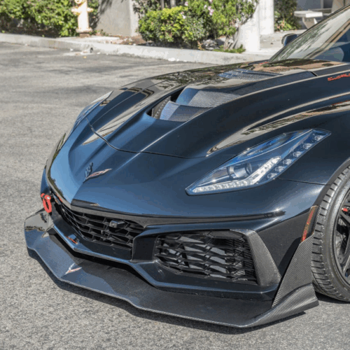 EOS Chevrolet Corvette C7 ZR1 Front Splitter & Winglet