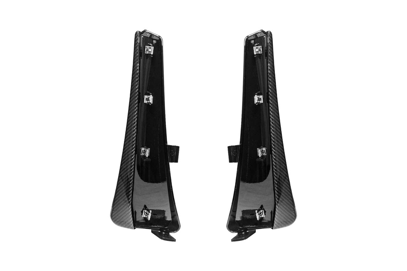 EOS Chevrolet Corvette C8 Z06 E-Ray XL Extended Front Splash Guard Front Carbon Fiber (1)