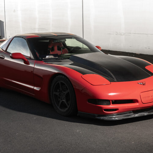 Alternative view of EOS Corvette C5 Front Cow Vented Hood Cover