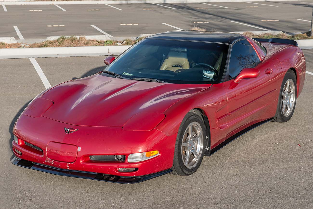 EOS Corvette C5 ZR1 Extended Front Splitter Lip Glossy Black (5) - Copy