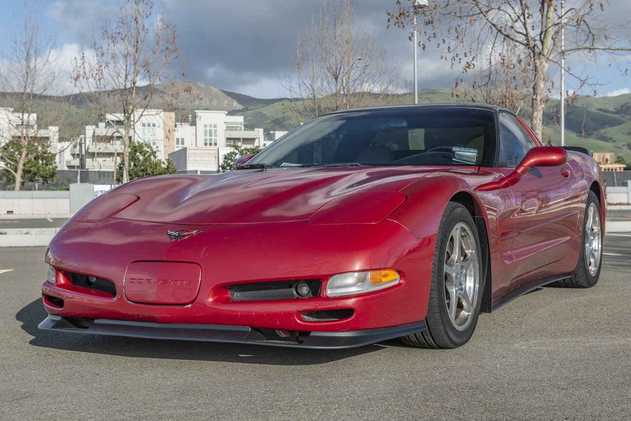 EOS Corvette C5 ZR1 Extended Front Splitter Lip Plastic Black (Unpainted) (10)