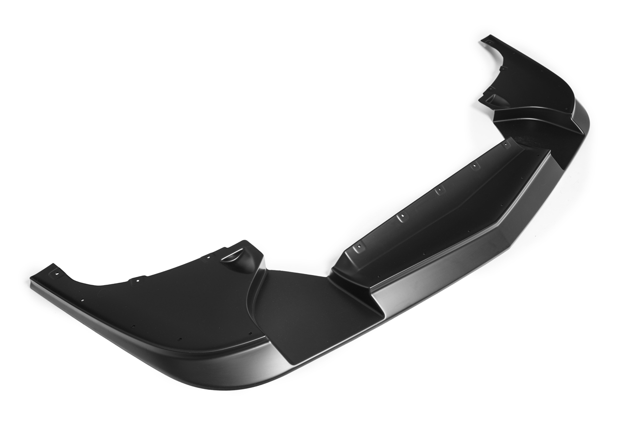 EOS Corvette C5 ZR1 Extended Front Splitter Lip Plastic Black (Unpainted) (17)