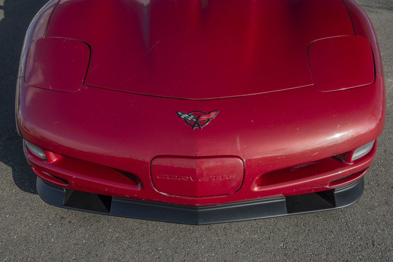 EOS Corvette C5 ZR1 Extended Front Splitter Lip Plastic Black (Unpainted) (5)