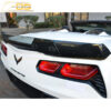 EOS Corvette C7 Wickerbill Rear Spoiler Extension (Light Tinted) (2)