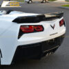 EOS Corvette C7 Wickerbill Rear Spoiler Extension (Light Tinted) (3)