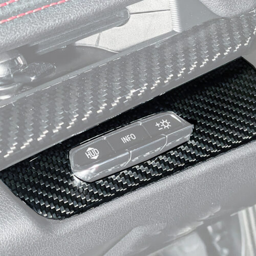 EOS Corvette C8 HUD Headlight Switch Button Panel Cover