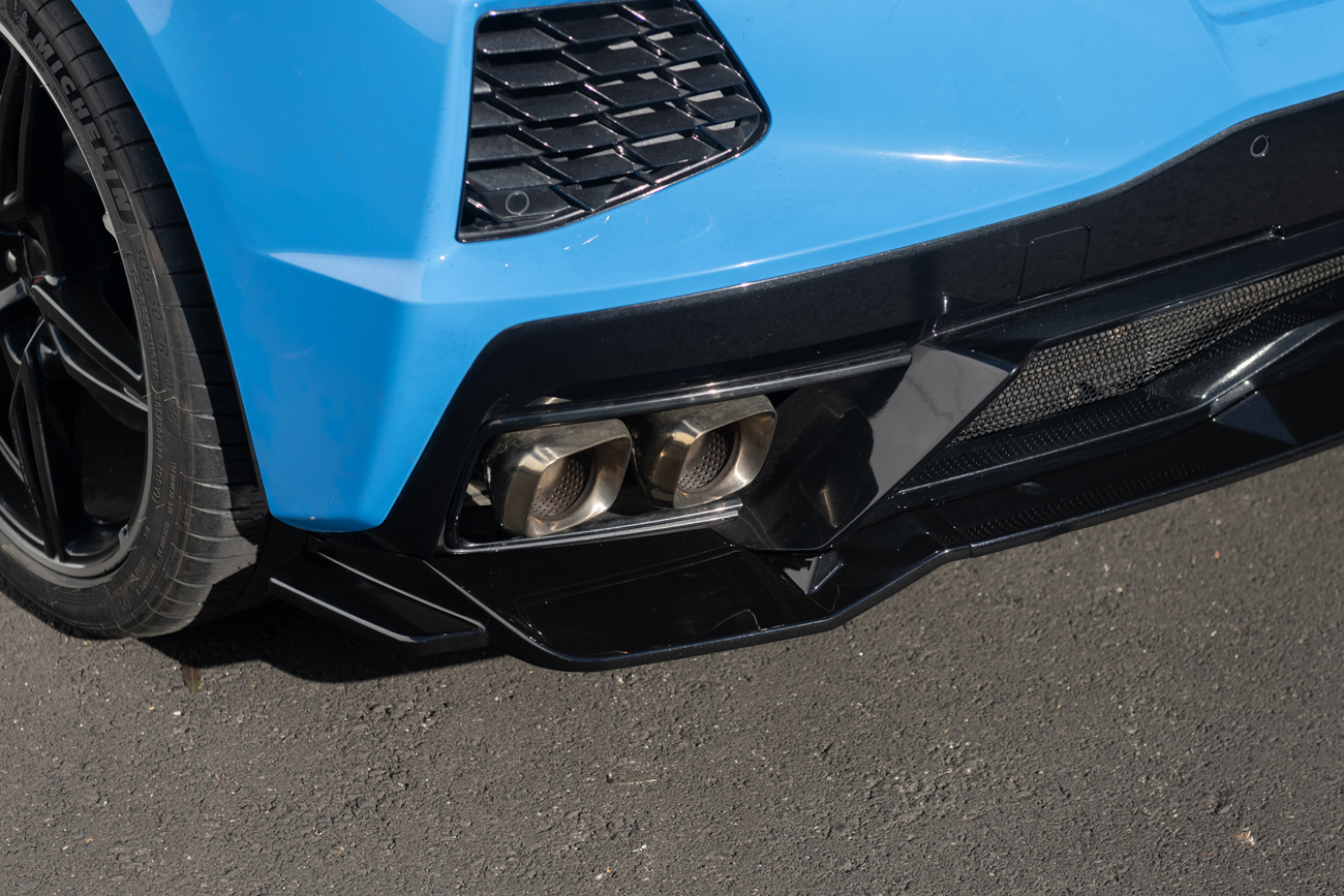 EOS Corvette C8 Rear Diffuser Lip Matte Black (22)