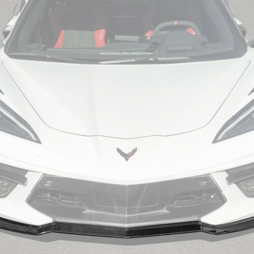 Alternative view of EOS Corvette C8 Stingray Front Splitter [Z06 / Z07 Conversion Package]