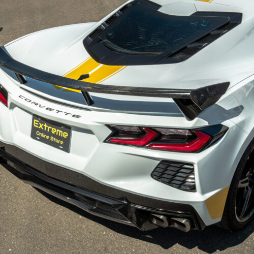 Alternative view of EOS Corvette C8 Stingray Rear Spoiler [5VM Package]