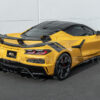 EOS Corvette C8 Z06 Z07 Package ZR1 Style Rear Wing Spoiler Carbon Fiber Without Z06 Z07 Performance Package (35)