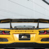 EOS Corvette C8 Z06 Z07 Package ZR1 Style Rear Wing Spoiler Carbon Fiber Without Z06 Z07 Performance Package (39)