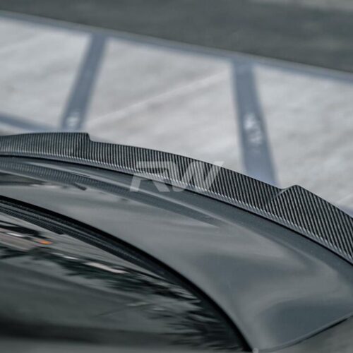 Alternative view of RW Carbon Audi 8V A3/S3/RS3 Carbon Fiber Trunk Spoiler