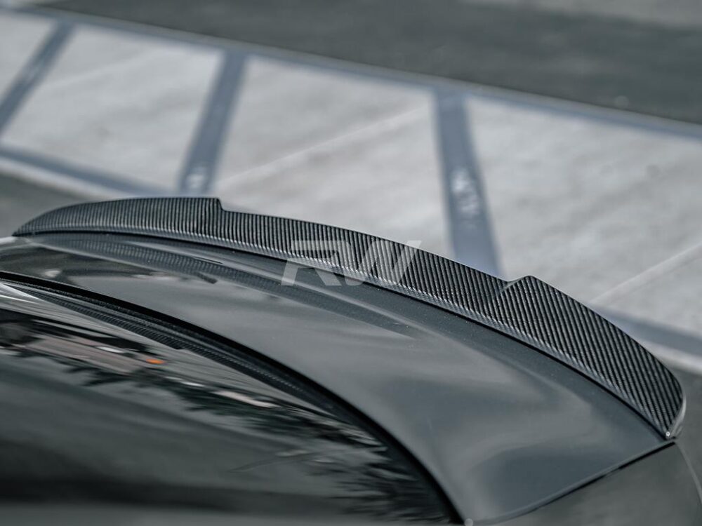 RW Carbon Audi 8V A3S3RS3 Carbon Fiber Trunk Spoiler (1)