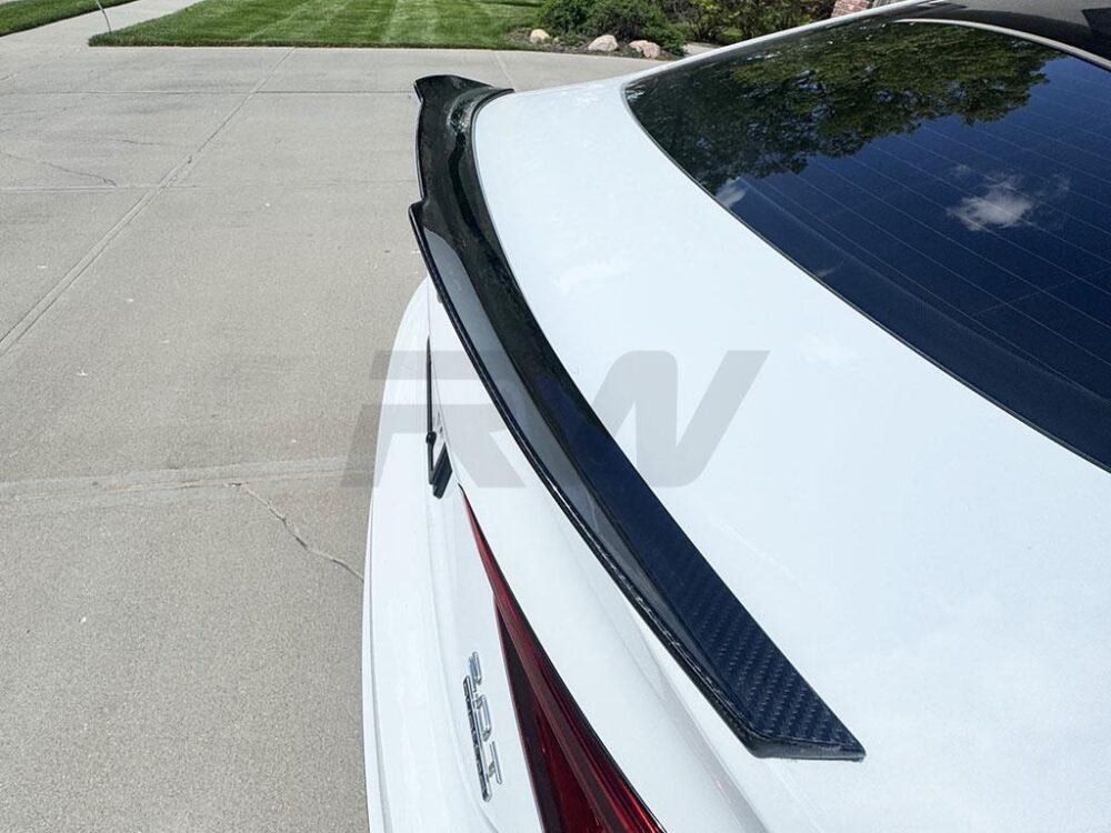 RW Carbon Audi B9 A5S5RS5 Coupe GTX Carbon Fiber Trunk Spoiler (3)