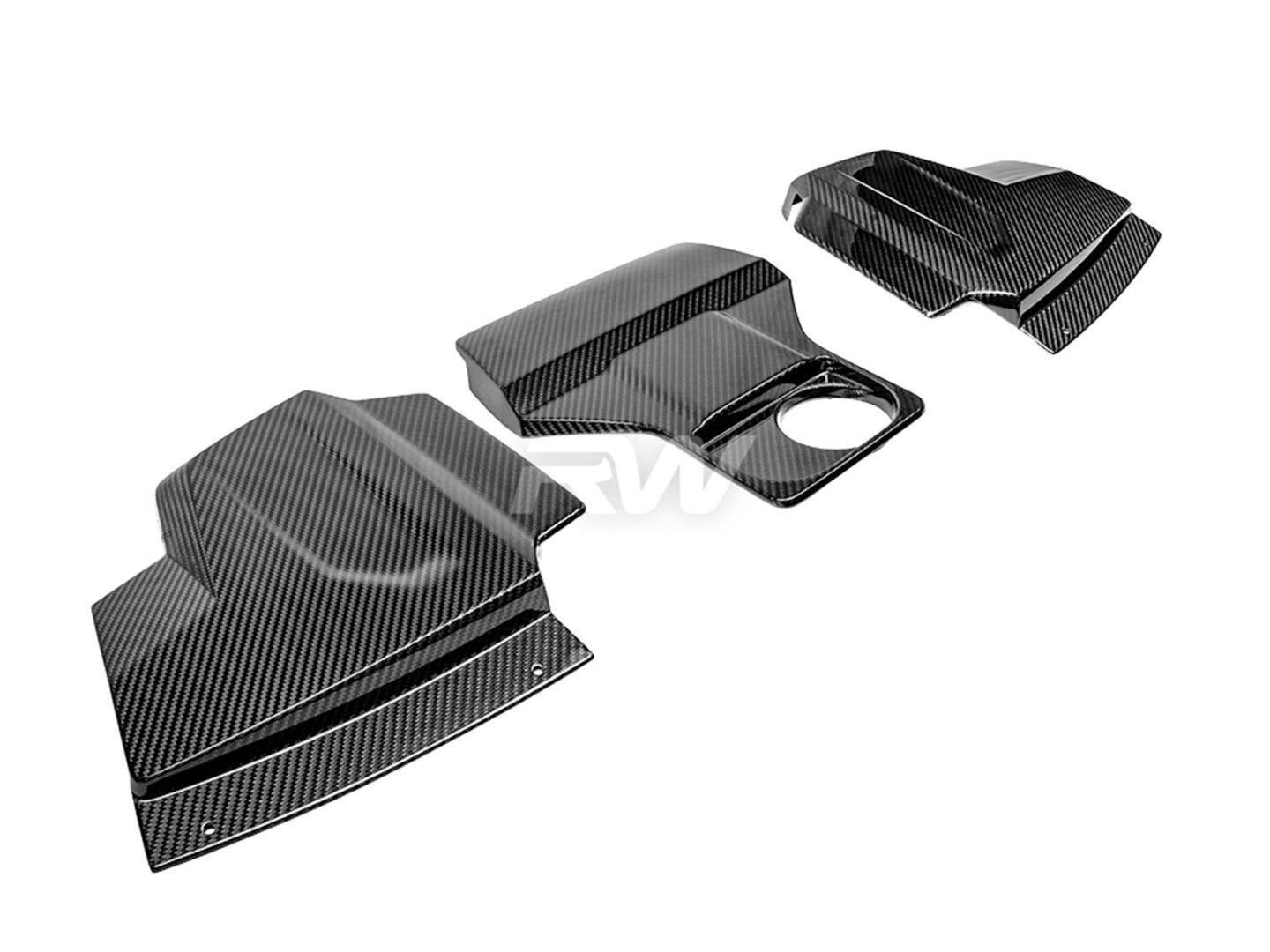 RW Carbon Audi R8 4S Carbon Fiber Engine Bay Trim_2