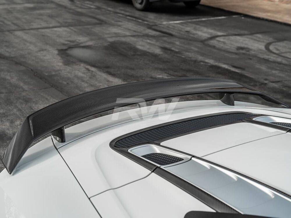 RW Carbon Audi R8 4S Carbon Fiber Rear Wing (2)