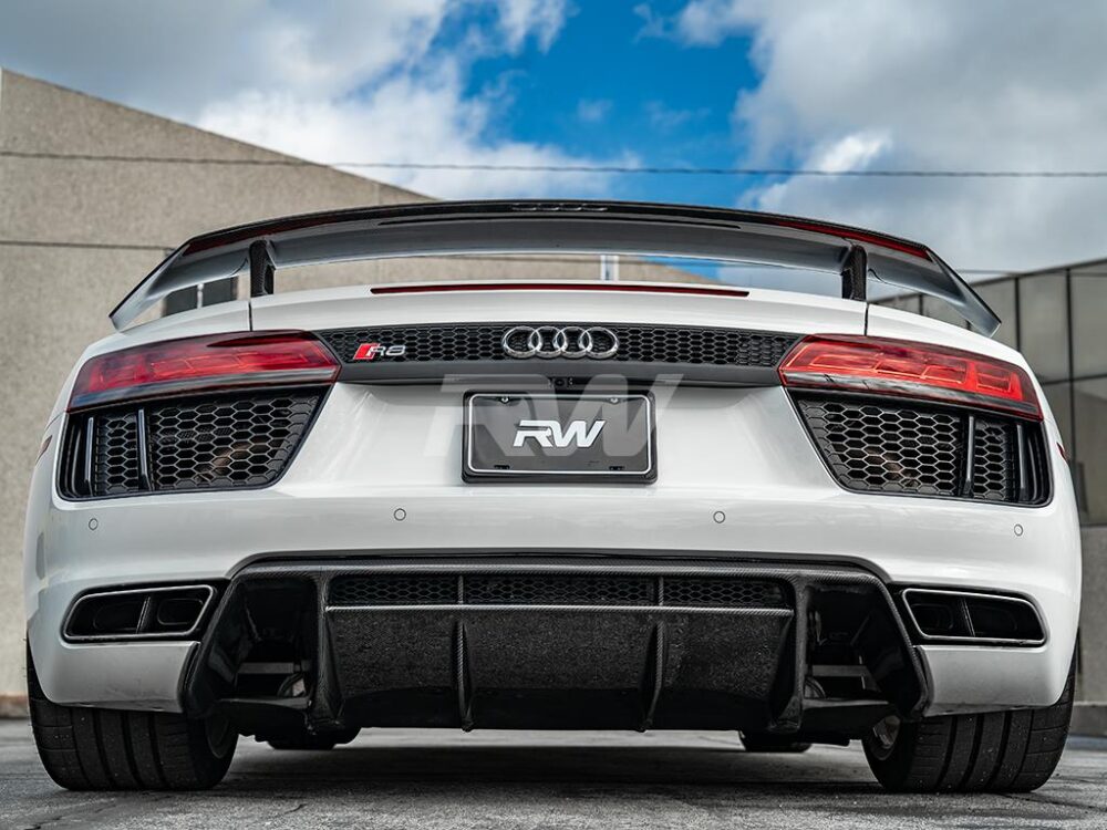 RW Carbon Audi R8 4S Carbon Fiber Rear Wing (4)