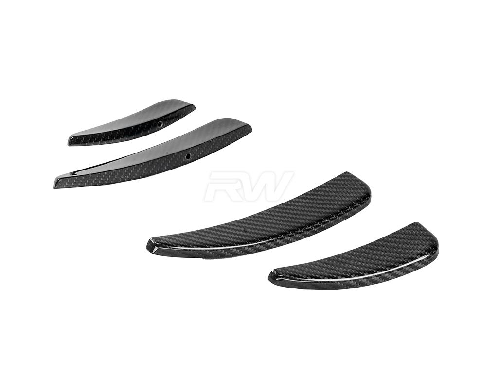 RW Carbon Audi R8 4S DTM Carbon Fiber Front Canards