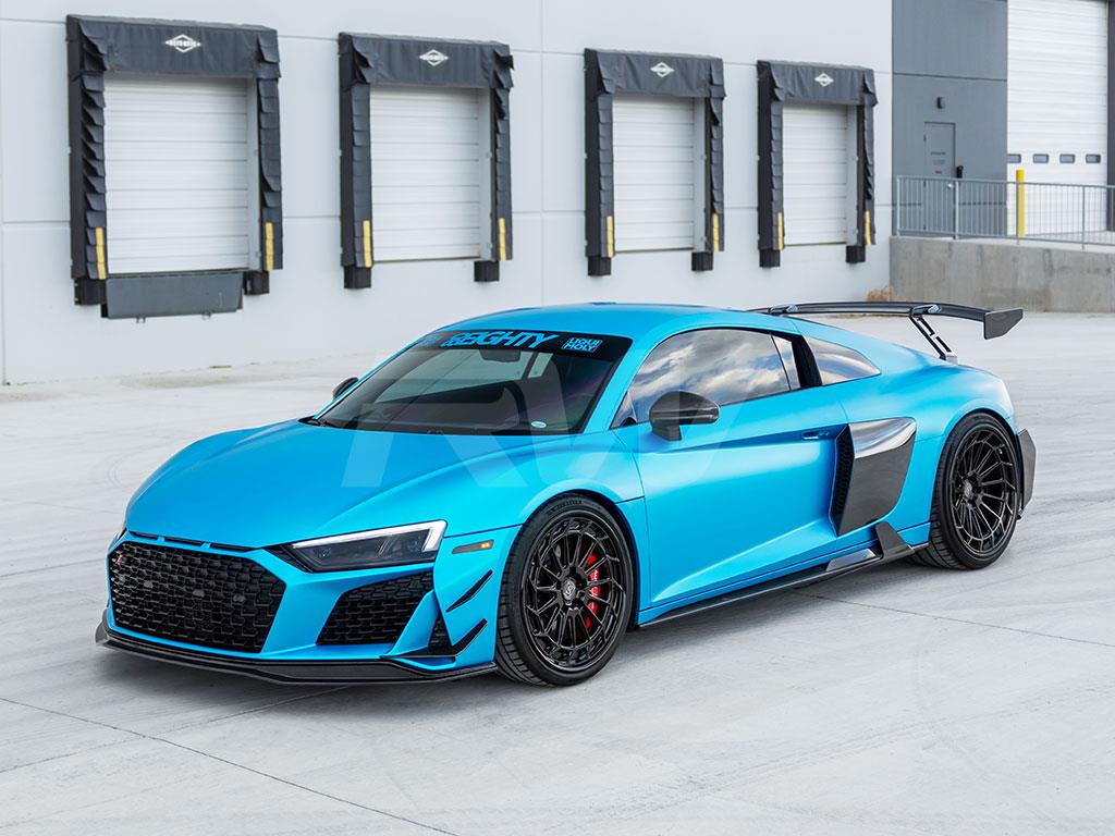 RW Carbon Audi R8 4S Facelift Carbon Fiber Front Canards 2019+_3