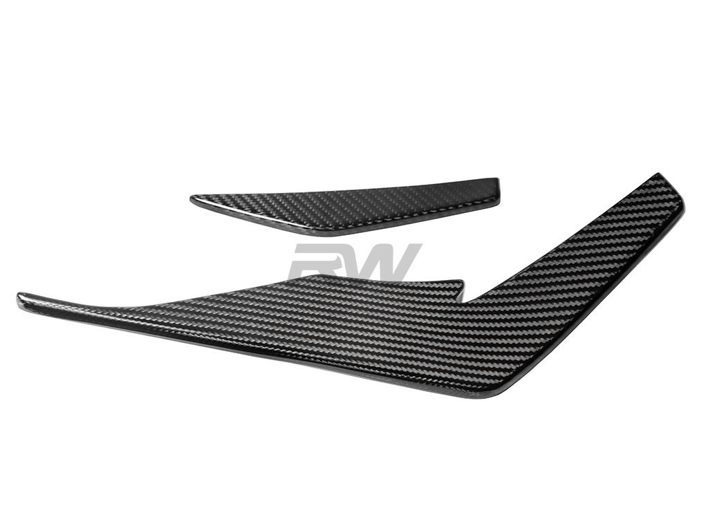 RW Carbon Audi R8 4S Facelift Carbon Fiber Front Canards 2019+_9