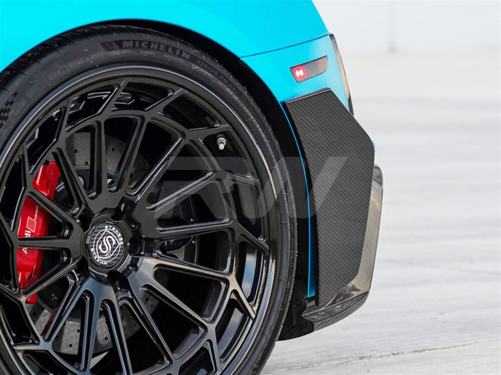 RW Carbon Audi R8 Facelift Carbon Fiber Rear Splitters 2019+ (5)