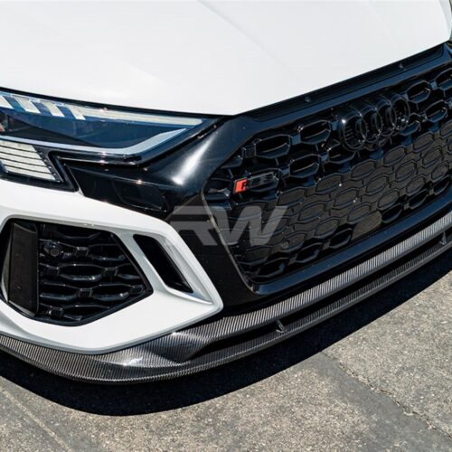 RW Carbon Audi RS3 8Y Carbon Fiber Front Lip Spoiler