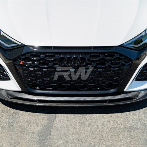 Alternative view of RW Carbon Audi RS3 8Y Carbon Fiber Front Lip Spoiler